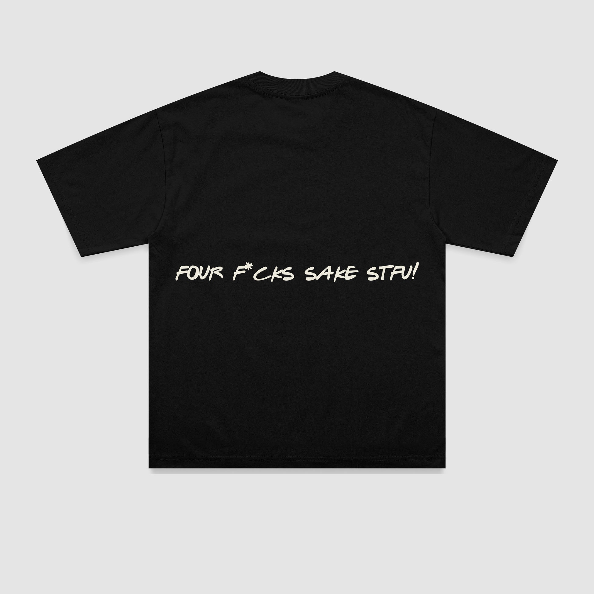 Boxy Crop Tee - Black