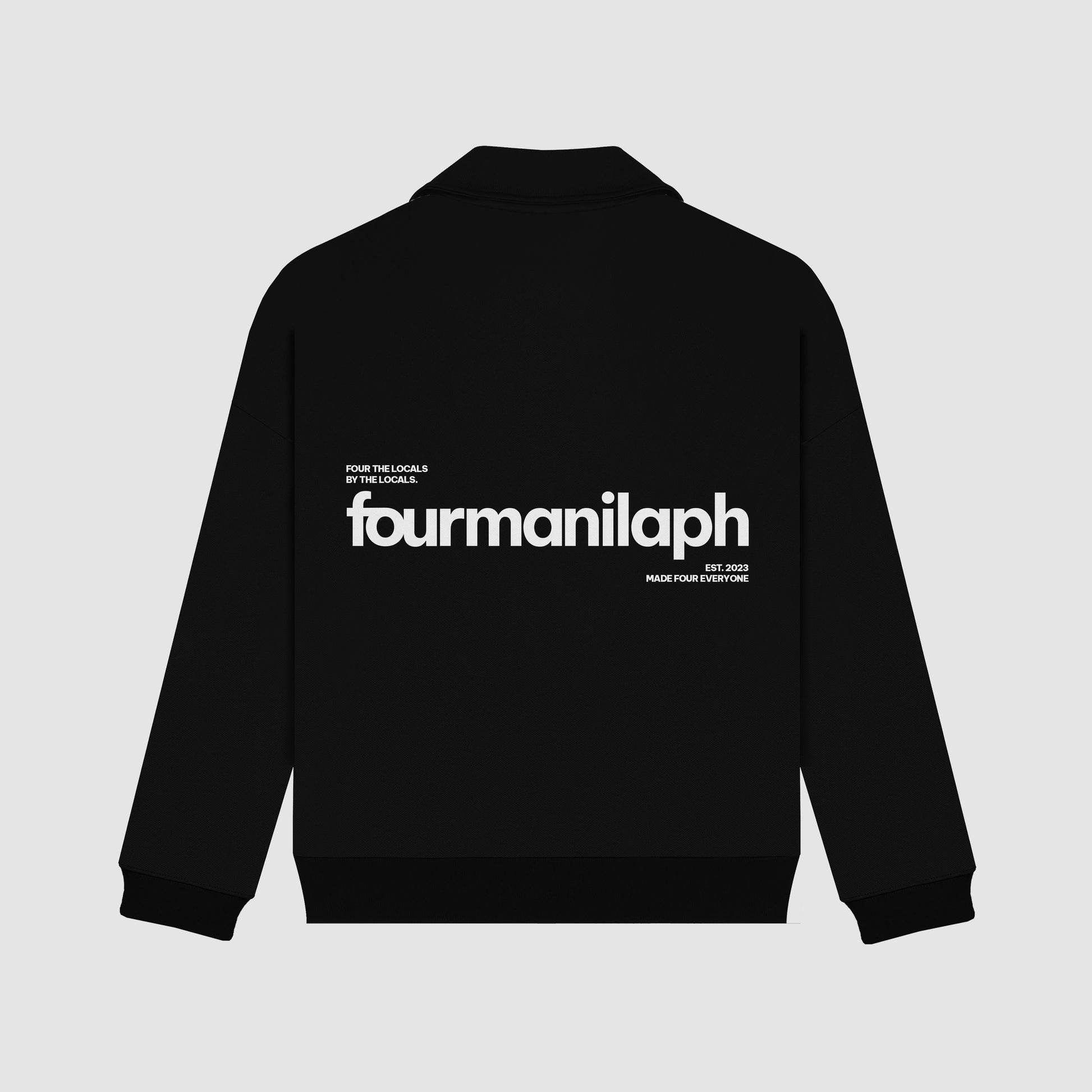Quarter Zip - Black