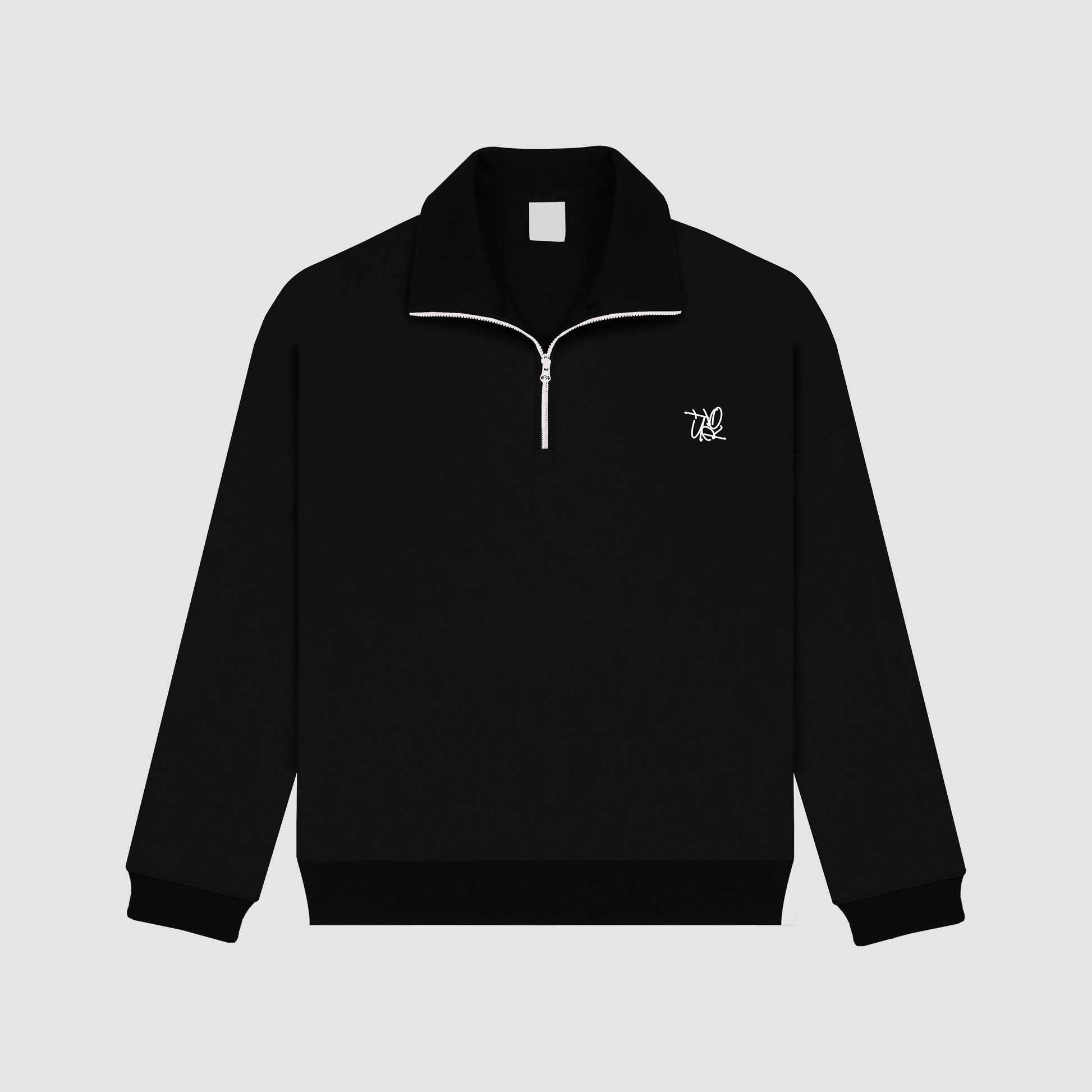 Quarter Zip - Black
